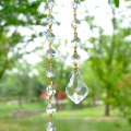 Crystal Glass Faceted Chandelier Lamp Pendant